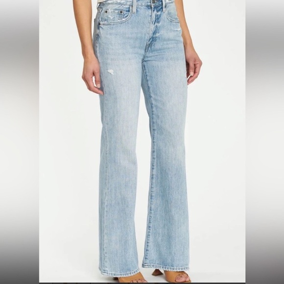 NEW Pistola ‘Stevie’ Wide Leg Flare Jeans  size 25 - Picture 5 of 11